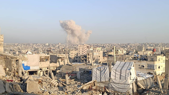 זירת חיסול מחבל חמאס ברצועת עזה