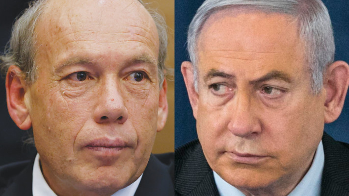 בנימין נתניהו, מתניהו אנגלמן