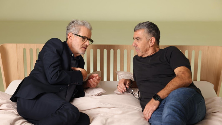 אבי ברסטט ואיל שני  (צילום: מיכה לובטון)