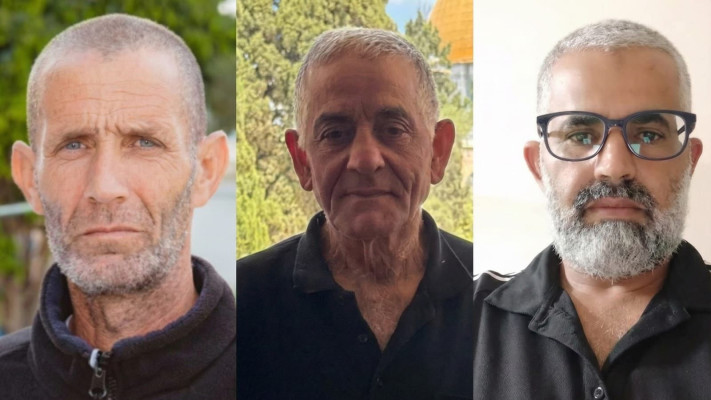 הנרצחים בשפרעם: יאסר חוגיראת, חאלד גדיר וכאמל פתחי חוגיראת 