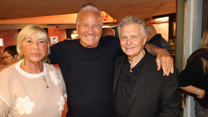 מאיר ''פוגי'' פניגשטיין &nbsp;רפי ורוז נקש&nbsp; (צילום: רפי דלויה)