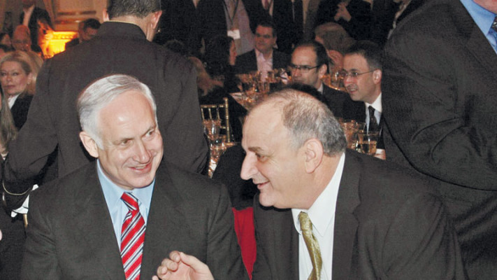 בנימין נתניהו ויצחק תשובה (צילום: צילום מסך מתוך X