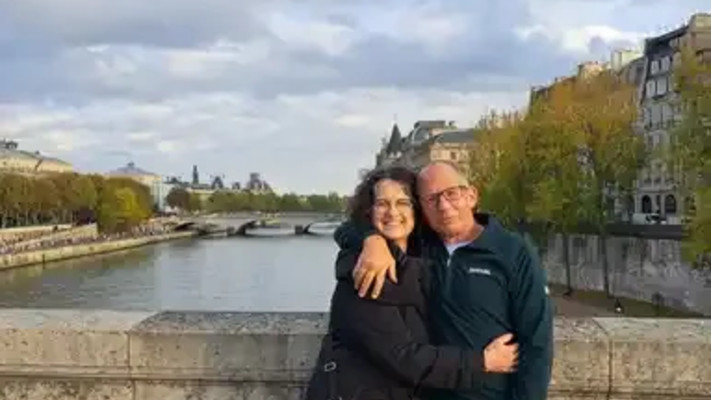 שושן הרן ובן זוגה שנרצח אבשל ז''ל