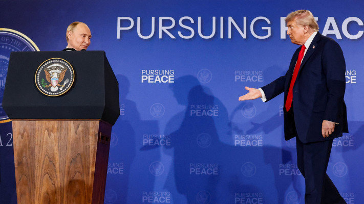 דונלד טראמפ וולדימיר פוטין