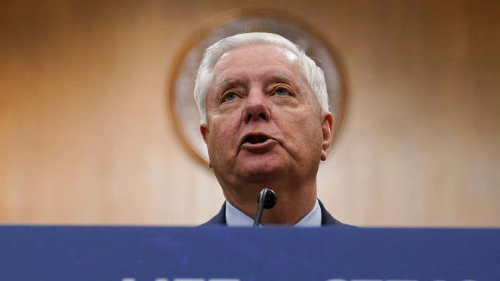 מסיים ביקור בישראל. הסנטור לינדזי גרהאם