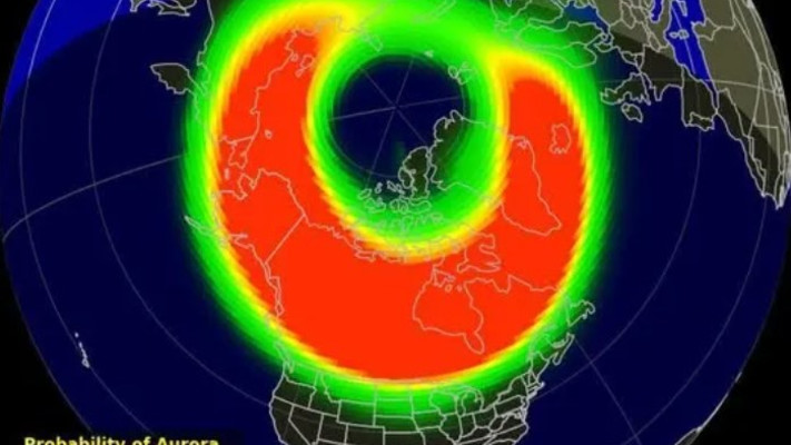 סופה מגנטית בכדור הארץ