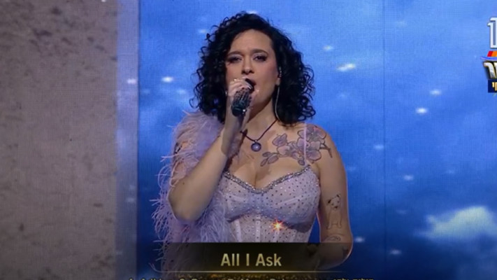 הייתה קרובה לזכייה. גל דה פז (צילום: צילום מסך קשת 12)