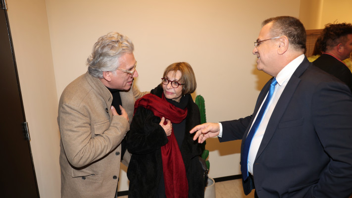 אלי יצפאן, ליאור אשכנזי ורבקה מיכאלי (צילום: אור גפן)