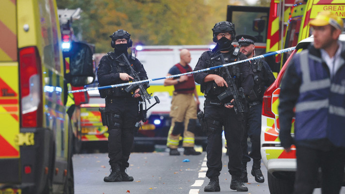 זירת הפיגוע 