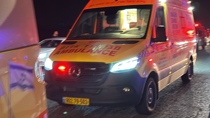 זירת התאונה ליד צומת הסרגל