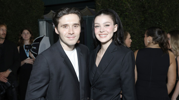 ברוקלין בקהאם וניקולה פלץ (צילום: Stefanie Keenan/Getty Images for ENTER Works)