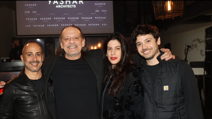 תאי ישר, עדי עיני-ישר, אבנר ישר ואלעד יהודה (צילום: רפי דלויה)