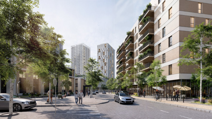 פרויקט ''רובע האקליפטוס בהוד השרון - הדמיה