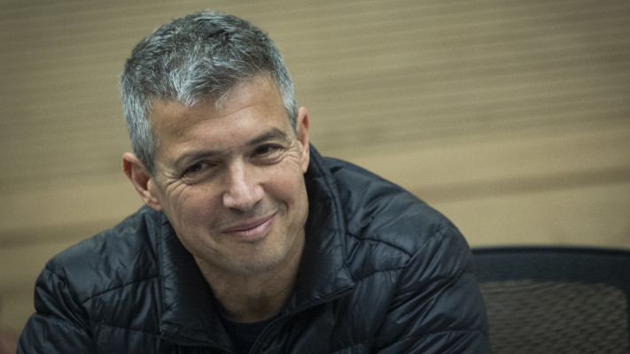 יועז הנדל. גם הוא נכח בכנס שיזם אדלשטיין (צילום: חיים גולדברג פלאש 90)