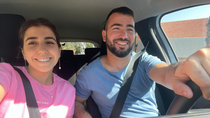 ניראל זיני ז''ל וארוסתו ניר רביב ז''ל