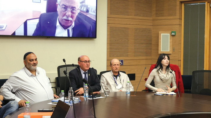 הדיון בוועדת הכנסת