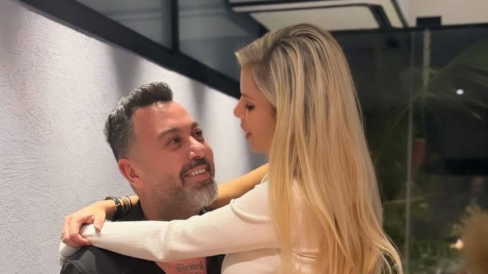 ליאור נרקיס ובת הזוג (צילום: אינסטגרם)