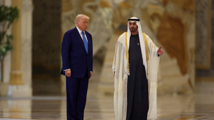 דונלד טראמפ נפגש עם נשיא איחוד האמירויות, השייח' מוחמד בן זאיד אל נהיאן