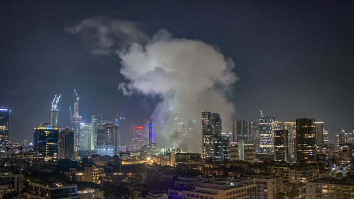 התקיפה האיראנית בתל אביב