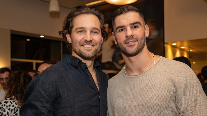 פיטר פלצ'יק ואלכס שטילוב (צילום: רגב זרקה)