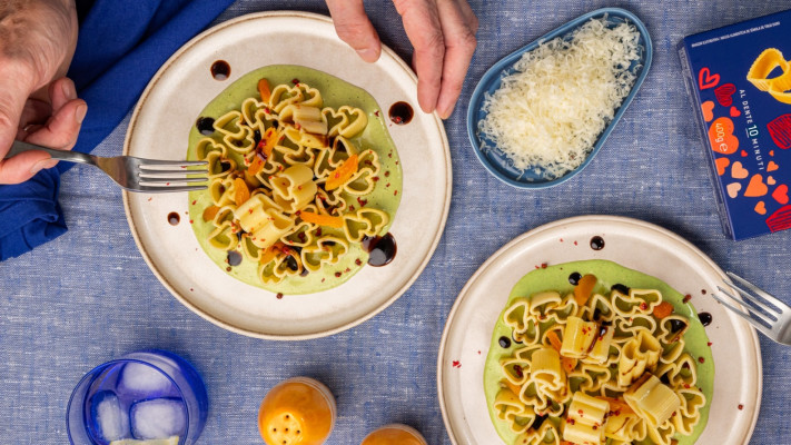 לרגל הוולנטין פסטה לבבות ברילה