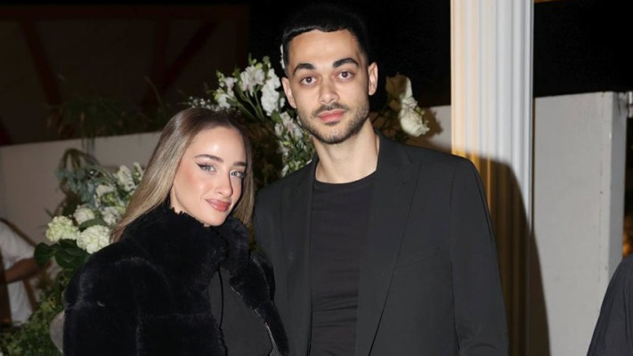 ולארי חמאתי ובן הזוג בשארה נג׳אר (צילום: אור גפן)