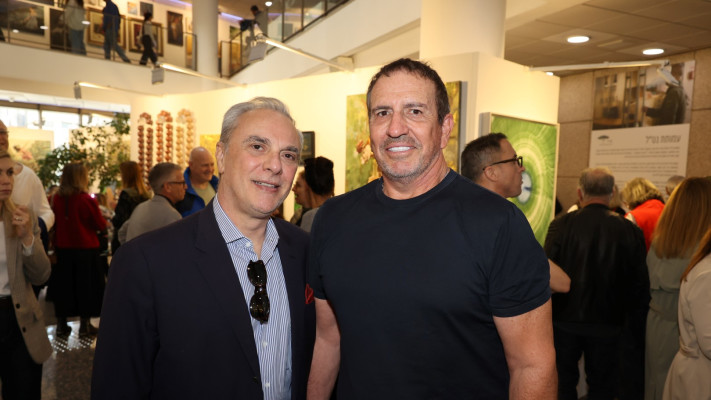 איל וולדמן ולוקה פרארי (צילום: רפי דלויה)