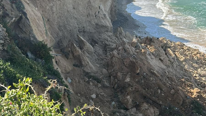 קריסת המצוק בהרצליה