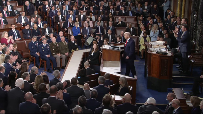 טראמפ בנאום מצב האומה