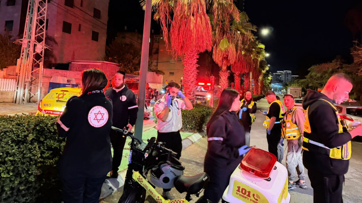 זירת שריפה בנתניה