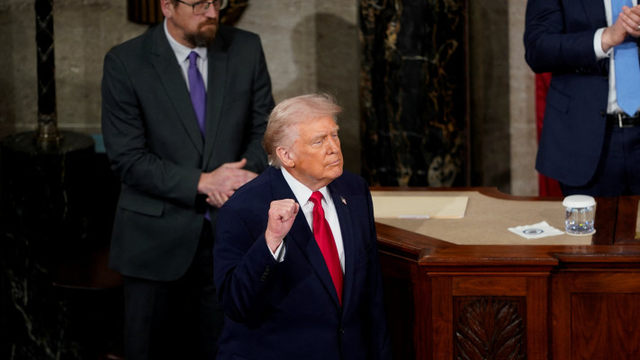 דונלד טראמפ בנאום מצב האומה