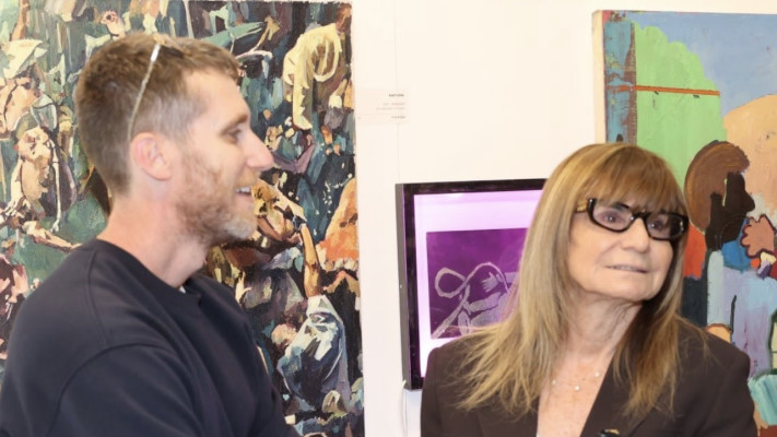 ציפי כרמל ואסף רפפורט (צילום: רפי דלויה)