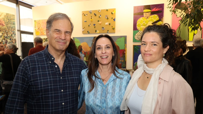 שיר סטיבה אפרת שפרוט ואיתן סטיבה (צילום: רפי דלויה)