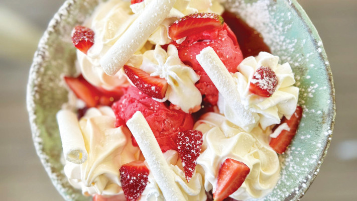 קפה גן סיפור, התותים של אריה