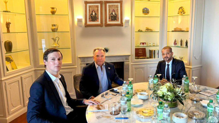 ג'ארד קושנר וסטיב ויטקוף בסבב השיחות עם איראן 