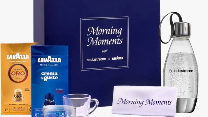 מארז בוקר איטלקי סודהסטרים ולוואצה, 99 שח