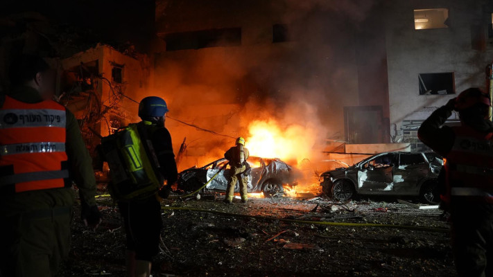 זירת הנפילה בתל אביב