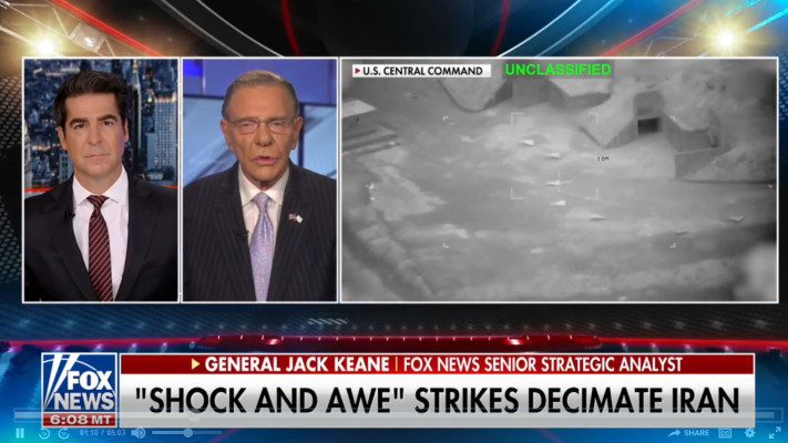 גנרל ג'ק קין בראיון לפוקס ניוז