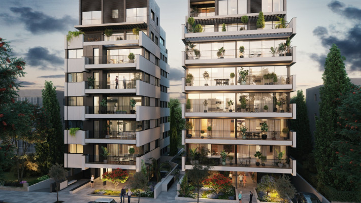 פרויקט בלוך 34,36 תל אביב של קבוצת ברוש - הדמיה 