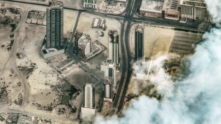 פגיעת טיל איראני בבחריין