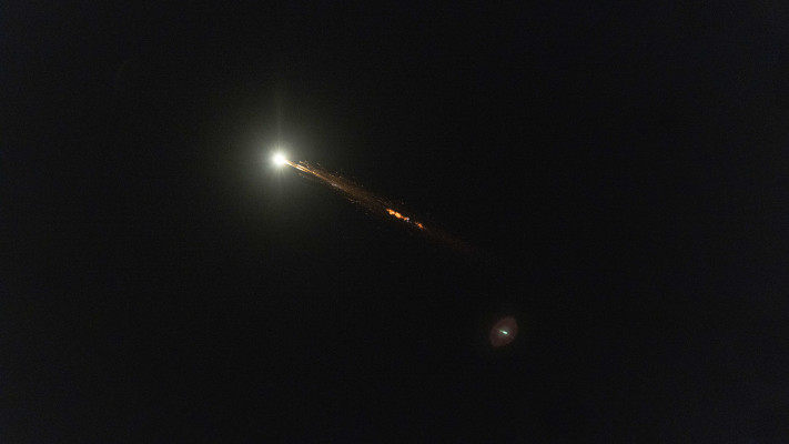 המלחמה מול איראן: ירוטים בשמי תל אביב