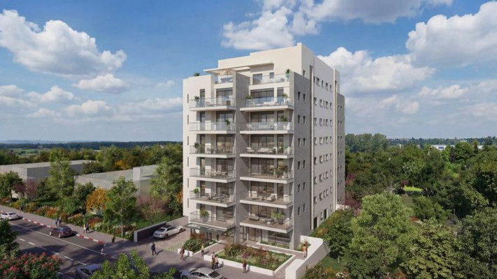 הדמיה של פרויקט יגאל אלון 10 בהרצליה של חברת סוסיטי