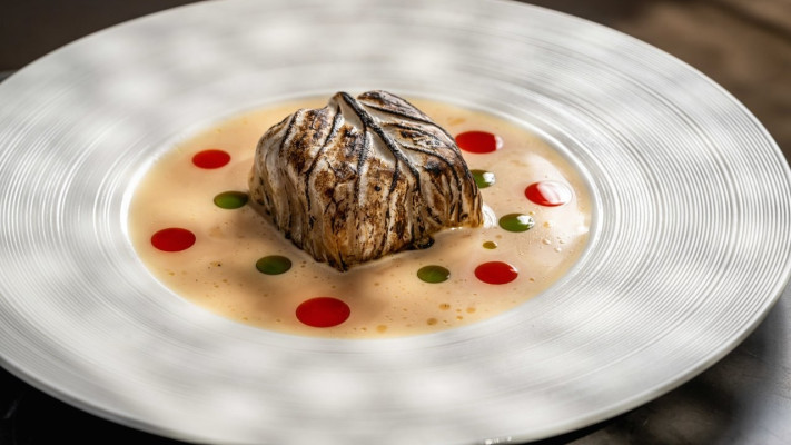 כרוב סבוי במסעדת ג'יארדינו. מנה של שף בר צנגר