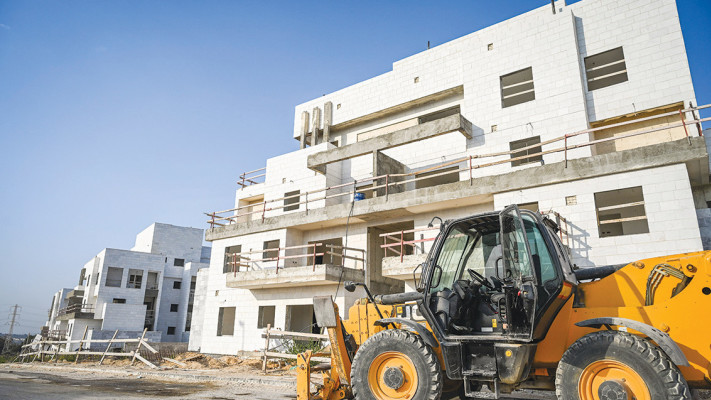 אתר בנייה בדרום הארץ