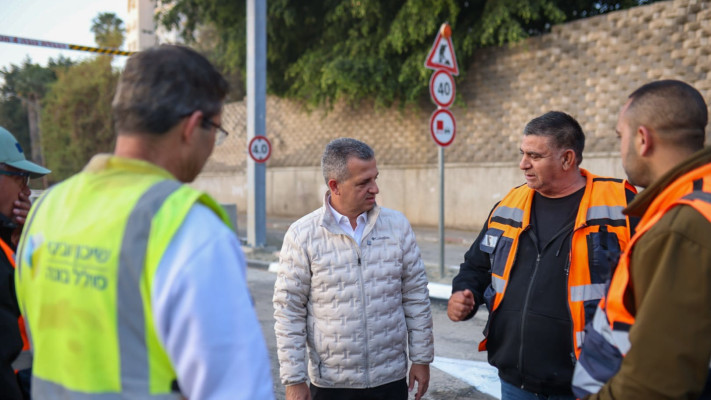 שאמה הכהן בפתיחת שיקוע רבין ברמת גן