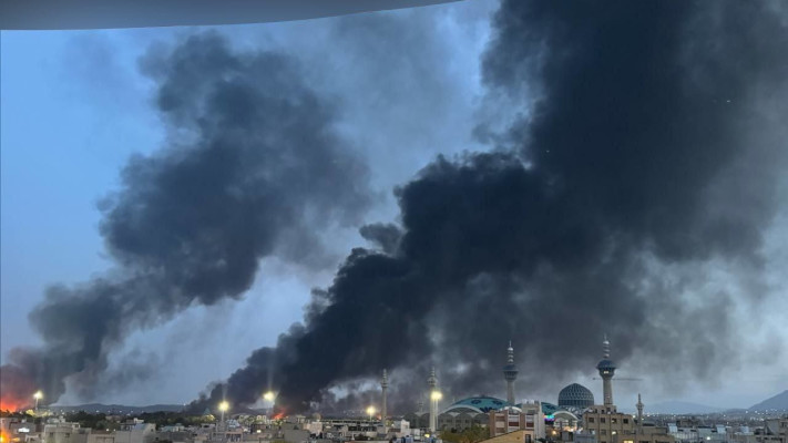 בסיס משמרות המהפכה שהותקף באיספהאן