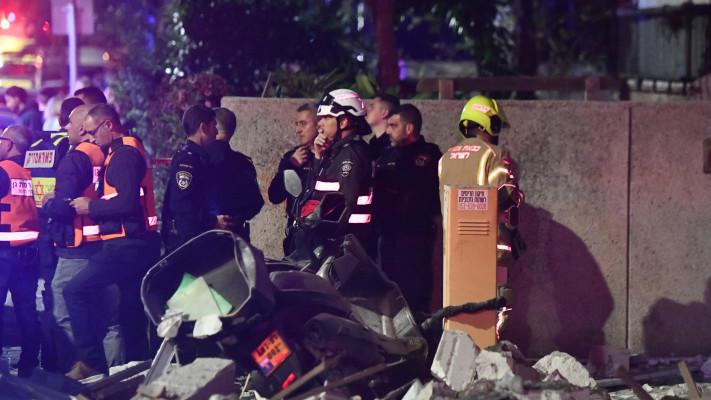 זירת הנפילה ברמת גן