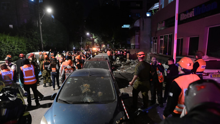 זירת הנפילה ברמת גן