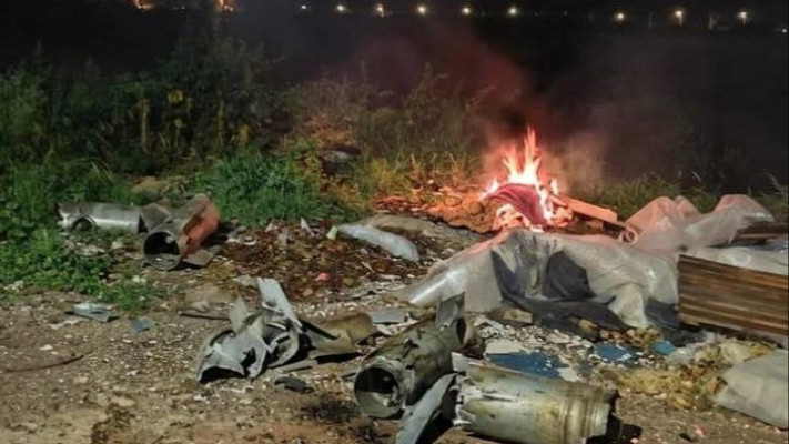 רסיסים שנפלו באזור בית שמש