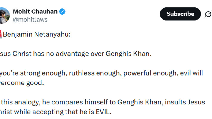 סערה ברשת אחרי דברי נתניהו